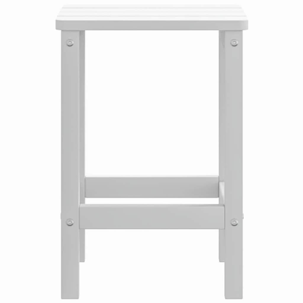 Τραπέζι Κήπου Adirondack Λευκό 38 x 38 x 46 εκ. από HDPE - Pakobazaar