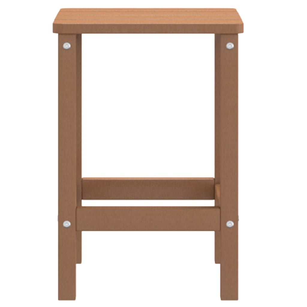Τραπέζι Κήπου Adirondack Καφέ 38 x 38 x 46 εκ. από HDPE
