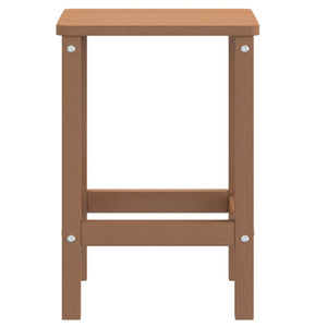 Τραπέζι Κήπου Adirondack Καφέ 38 x 38 x 46 εκ. από HDPE