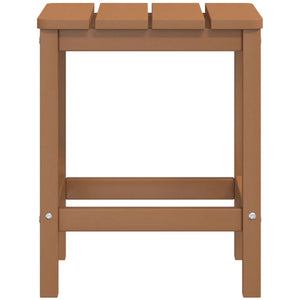 Τραπέζι Κήπου Adirondack Καφέ 38 x 38 x 46 εκ. από HDPE