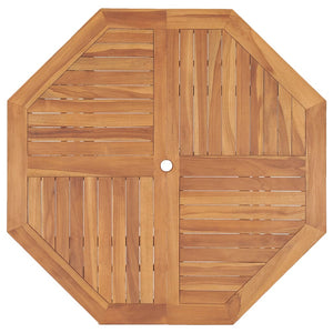 Τραπεζαρία Κήπου 110 x 110 x 75 εκ. από Μασίφ Ξύλο Teak