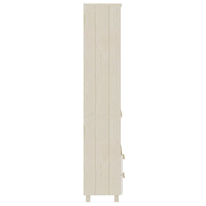Ραφιέρα HAMAR Καφέ Μελί 60 x 35 x 180 εκ. Μασίφ Ξύλο Πεύκου