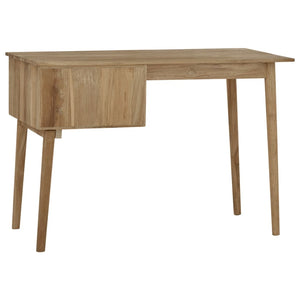 Γραφείο με 2 Συρτάρια 110 x 52 x 75 εκ. από Μασίφ Ξύλο Teak