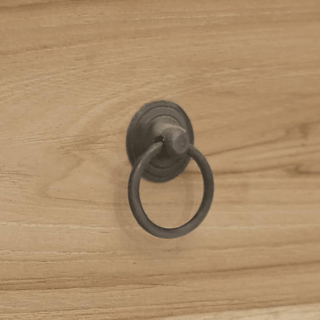 Γραφείο με 2 Συρτάρια 110 x 52 x 75 εκ. από Μασίφ Ξύλο Teak
