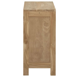 Συρταριέρα 80 x 30 x 55 εκ. από Μασίφ Ξύλο Teak - Pakobazaar