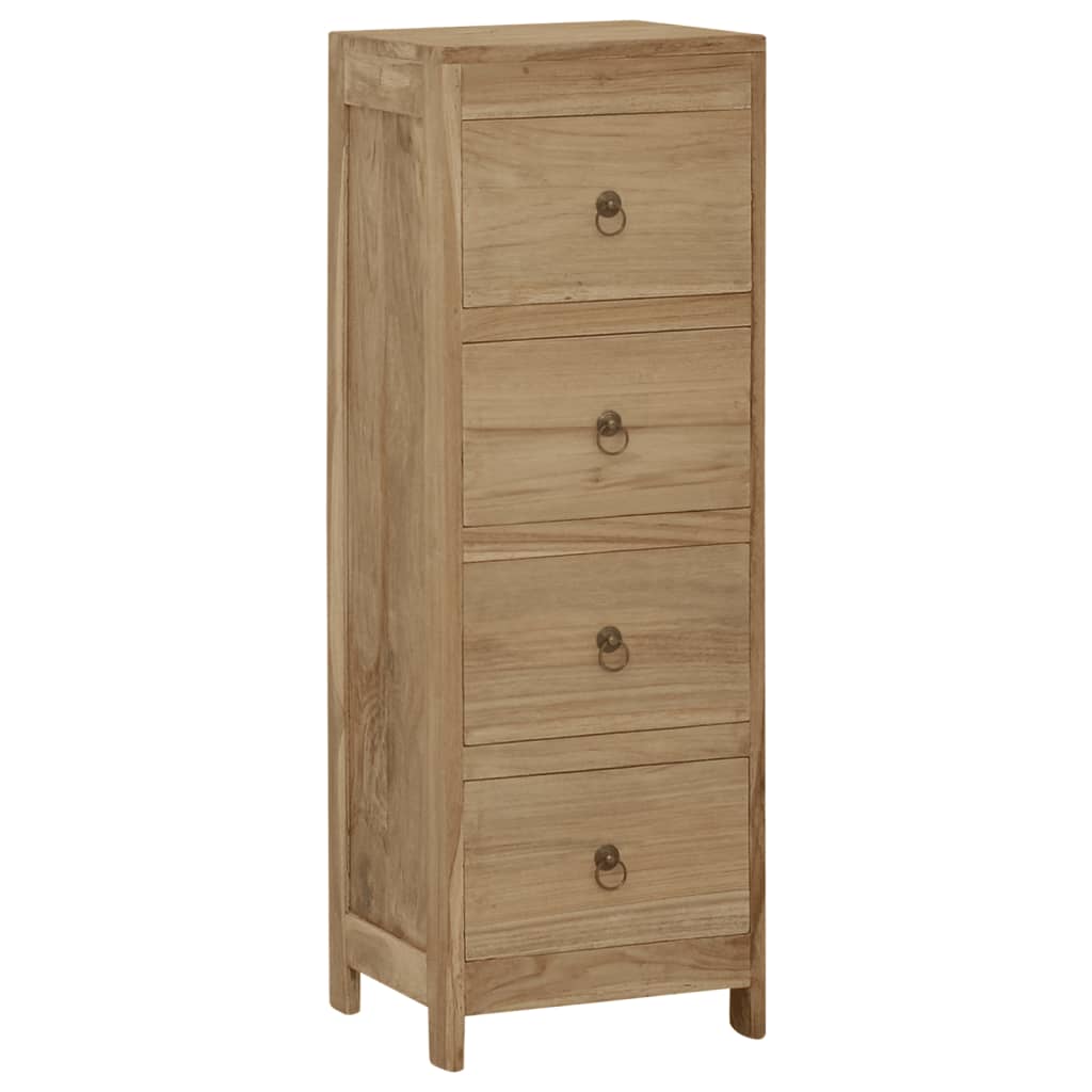 Συρταριέρα 30 x 30 x 90 εκ. από Μασίφ Ξύλο Teak - Pakobazaar