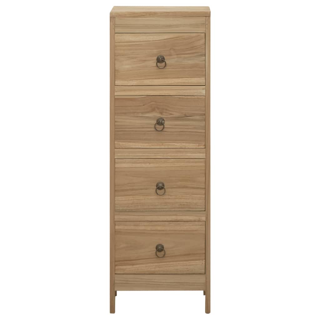 Συρταριέρα 30 x 30 x 90 εκ. από Μασίφ Ξύλο Teak - Pakobazaar