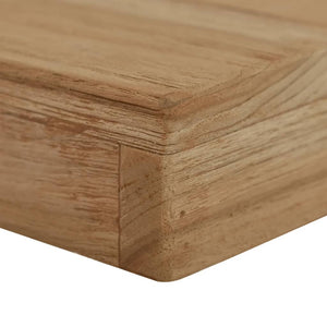 Παγκάκι 110 εκ. από Μασίφ Ξύλο Teak