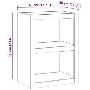 Τραπεζάκι Βοηθητικό 45 x 30 x 60 εκ. από Μασίφ Ξύλο Teak
