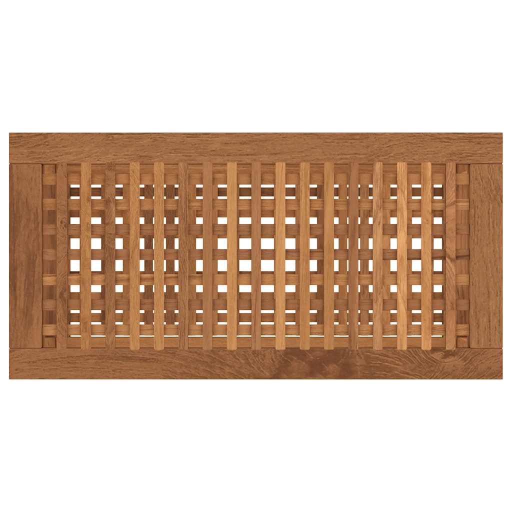 Τραπέζι Βοηθητικό Μπάνιου 60 x 30 x 45 εκ. από Μασίφ Ξύλο Teak