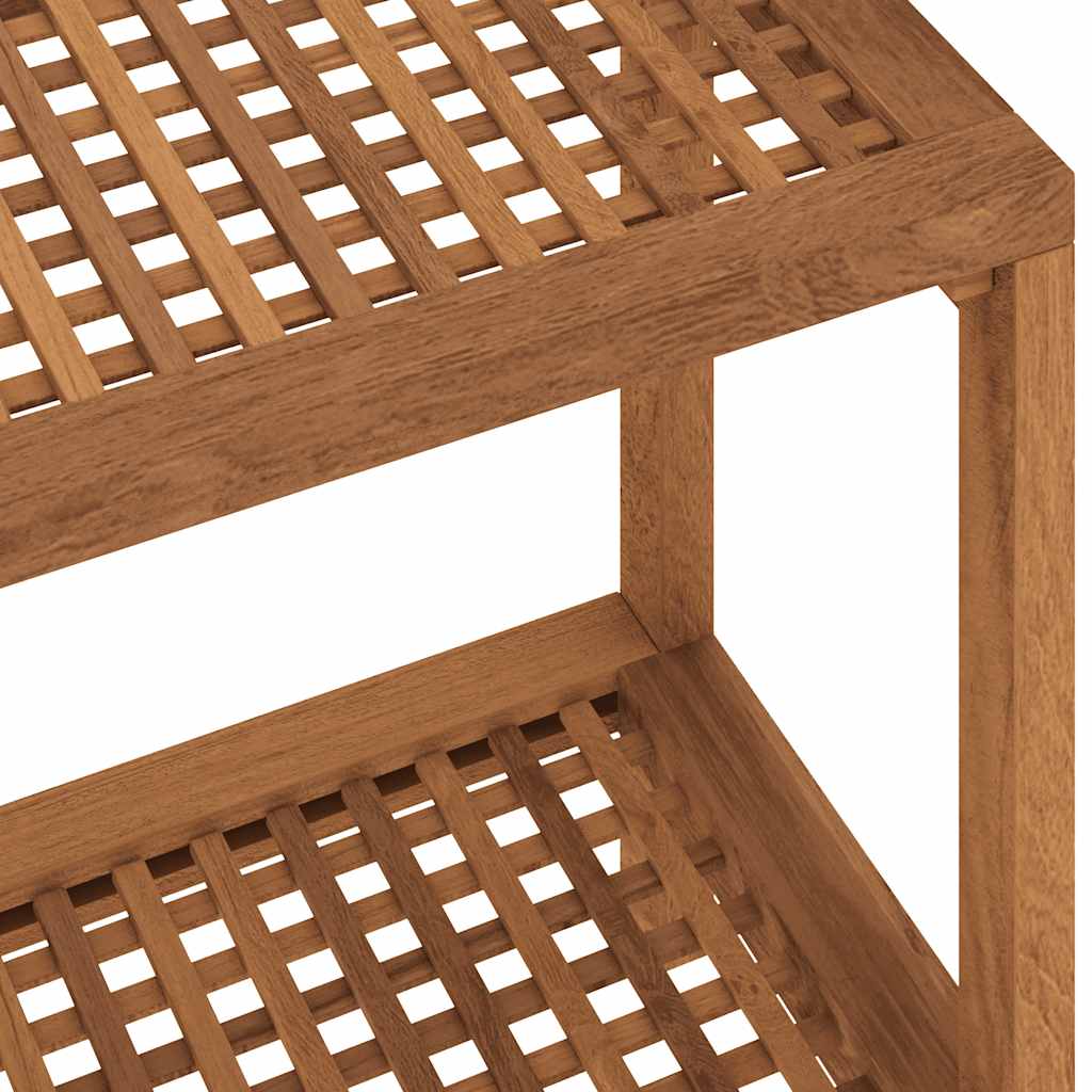 Τραπέζι Βοηθητικό Μπάνιου 60 x 30 x 45 εκ. από Μασίφ Ξύλο Teak