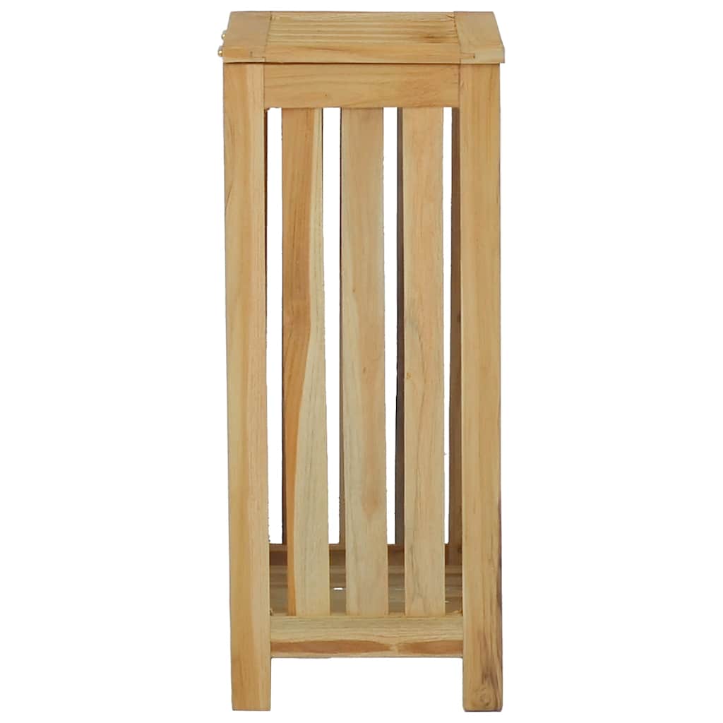 Καλάθι Άπλυτων 35 x 25 x 60 εκ. από Μασίφ Ξύλο Teak