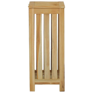 Καλάθι Άπλυτων 35 x 25 x 60 εκ. από Μασίφ Ξύλο Teak