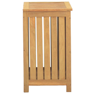 Καλάθι Άπλυτων 50x35x60 εκ. από Μασίφ Ξύλο Teak