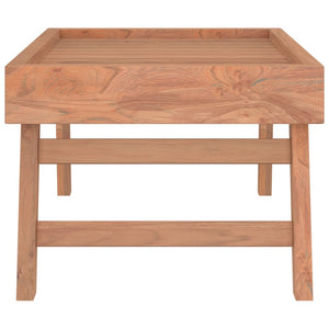Δίσκος Πτυσσόμενος 55x35x25 εκ. από Μασίφ Ξύλο Teak
