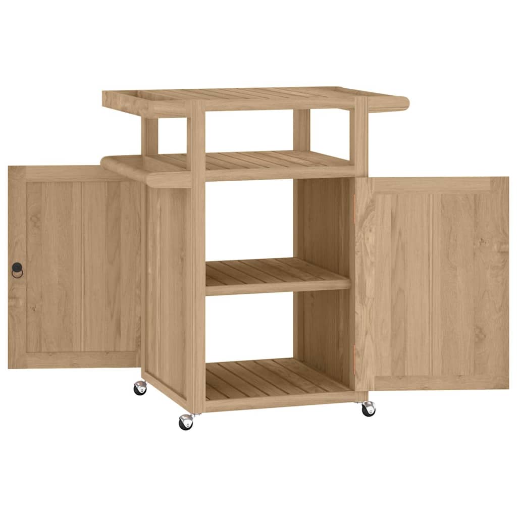 Κάβα Ποτών 70 x 50 x 90 εκ. από Μασίφ Ξύλο Teak