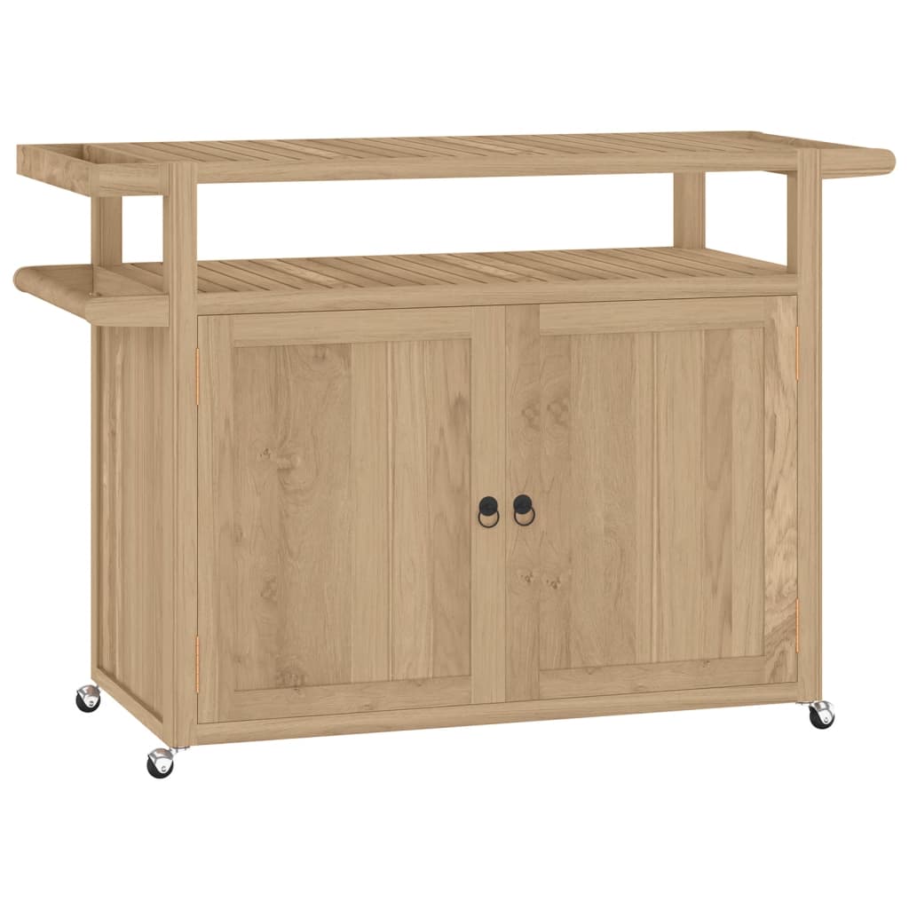 Κάβα Ποτών 120x50x90 εκ. από Μασίφ Ξύλο Teak