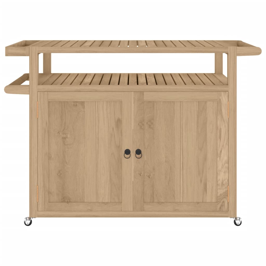 Κάβα Ποτών 120x50x90 εκ. από Μασίφ Ξύλο Teak