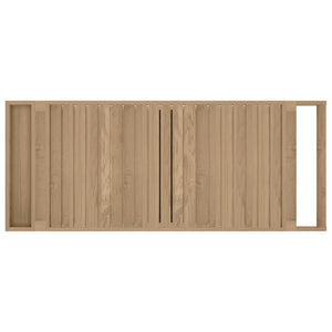Κάβα Ποτών 120x50x90 εκ. από Μασίφ Ξύλο Teak
