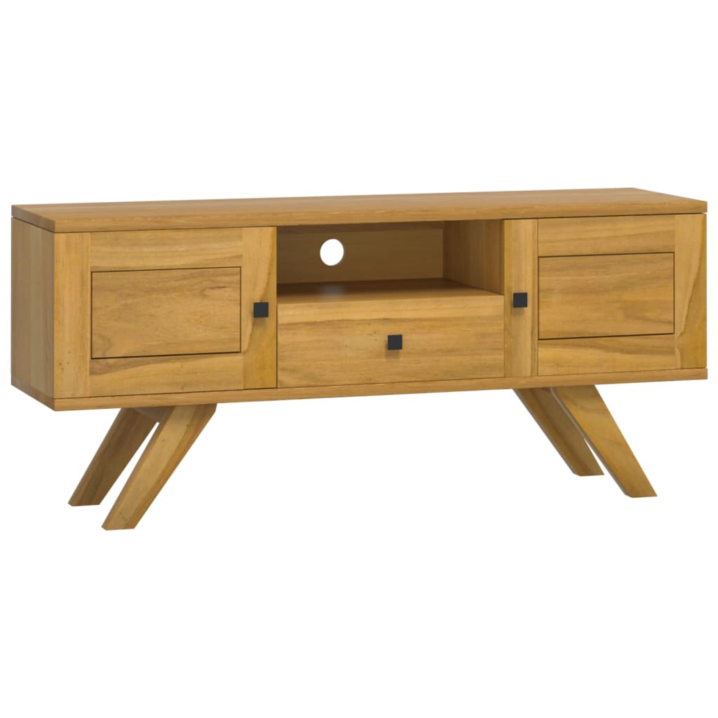 Έπιπλο Τηλεόρασης 110 x 30 x 50 εκ. από Μασίφ Ξύλο Teak - Pakobazaar