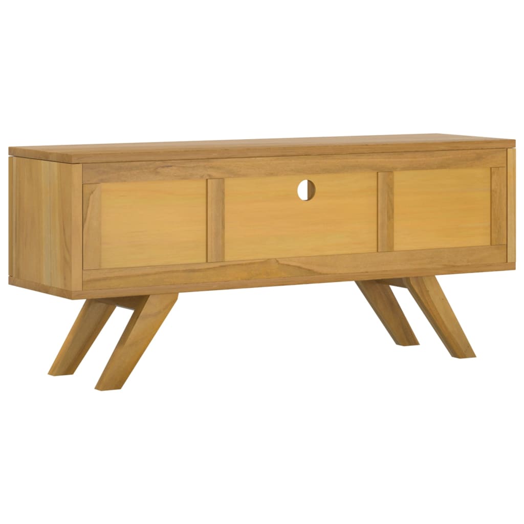 Έπιπλο Τηλεόρασης 110 x 30 x 50 εκ. από Μασίφ Ξύλο Teak - Pakobazaar