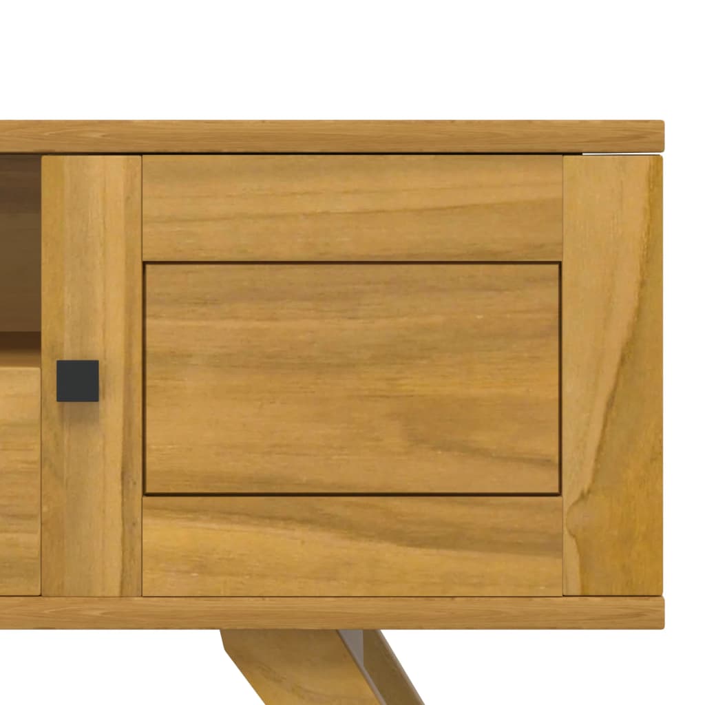 Έπιπλο Τηλεόρασης 110 x 30 x 50 εκ. από Μασίφ Ξύλο Teak - Pakobazaar