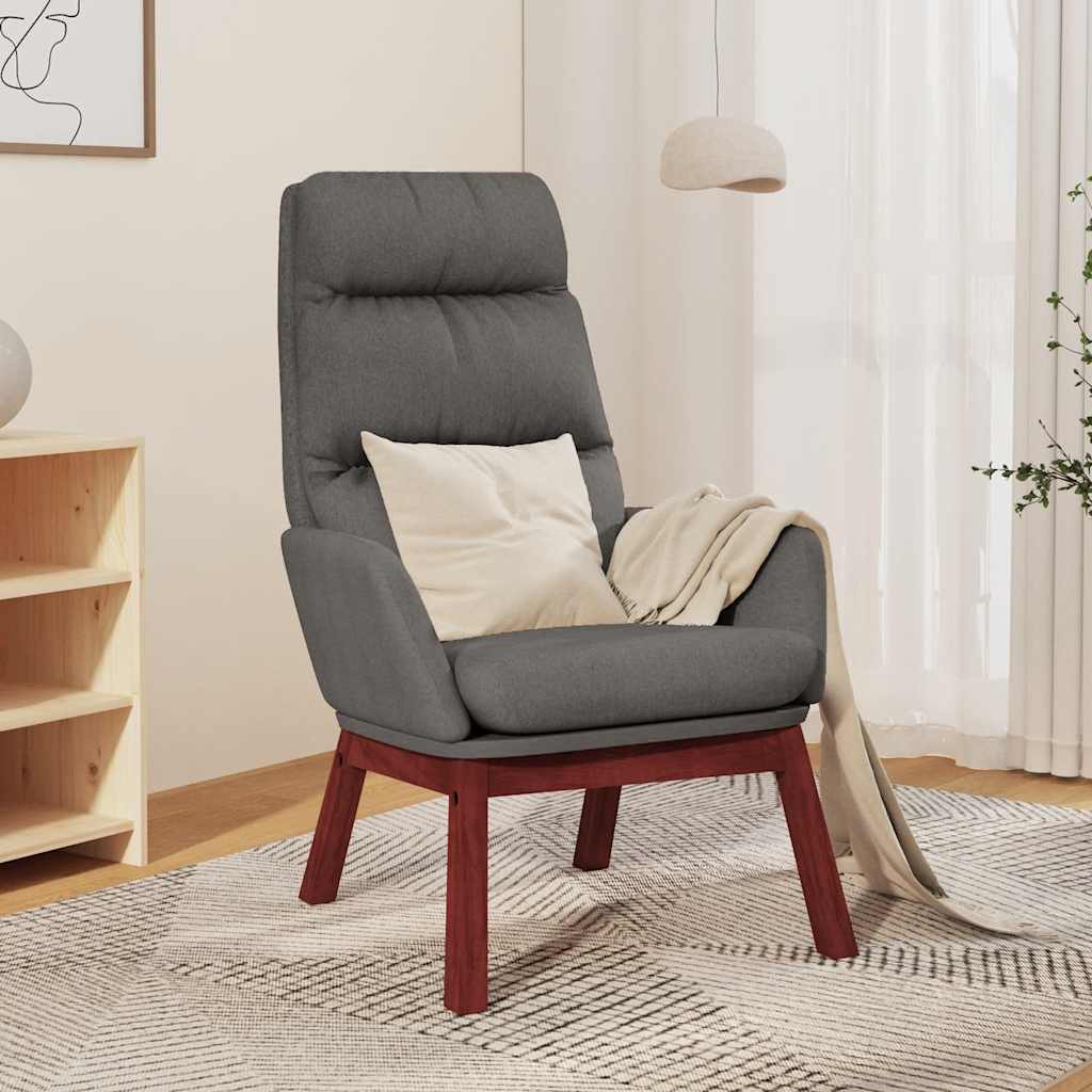 Πολυθρόνα Relax Ανοιχτό Γκρι Υφασμάτινη
