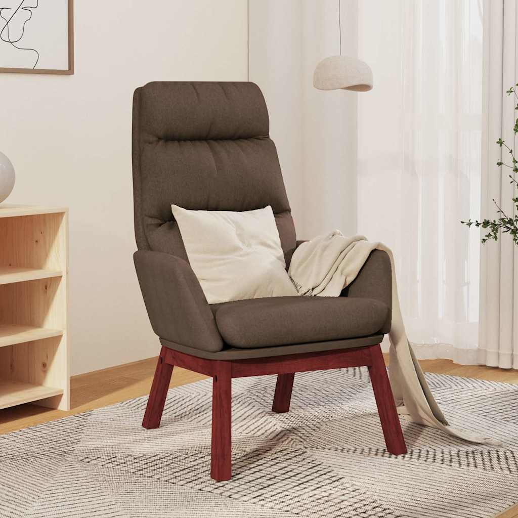 Πολυθρόνα Relax Taupe Υφασμάτινη