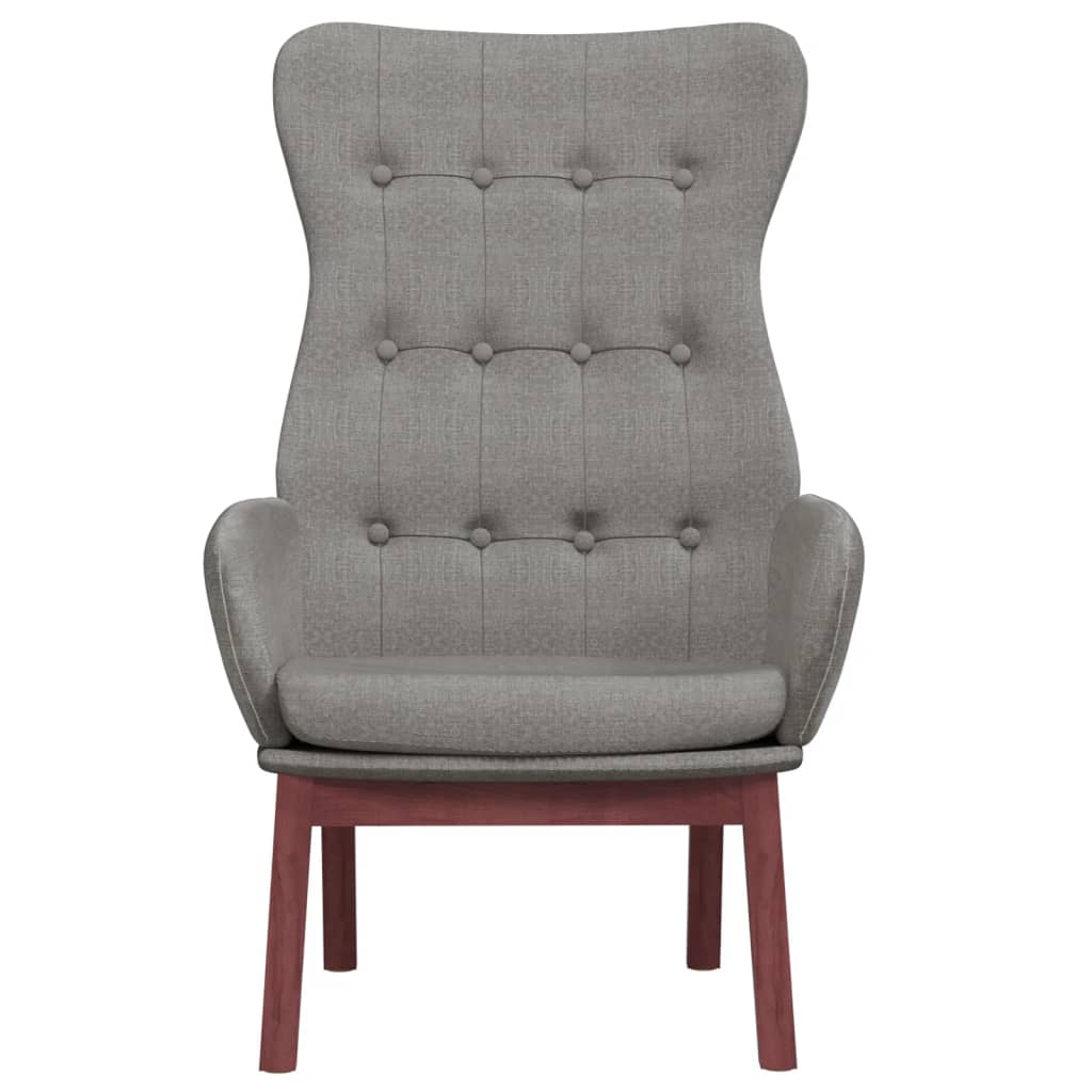 Πολυθρόνα Relax Ανοιχτό Γκρι Υφασμάτινη - Pakobazaar