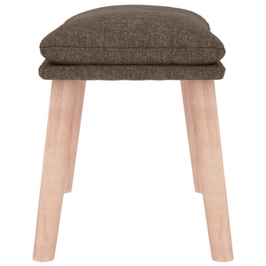Υποπόδιο Taupe 45 x 29,5 x 35 εκ. Υφασμάτινο - Pakobazaar