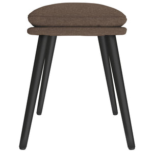 Υποπόδιο Taupe 45 x 29,5 x 35 εκ. Υφασμάτινο - Pakobazaar