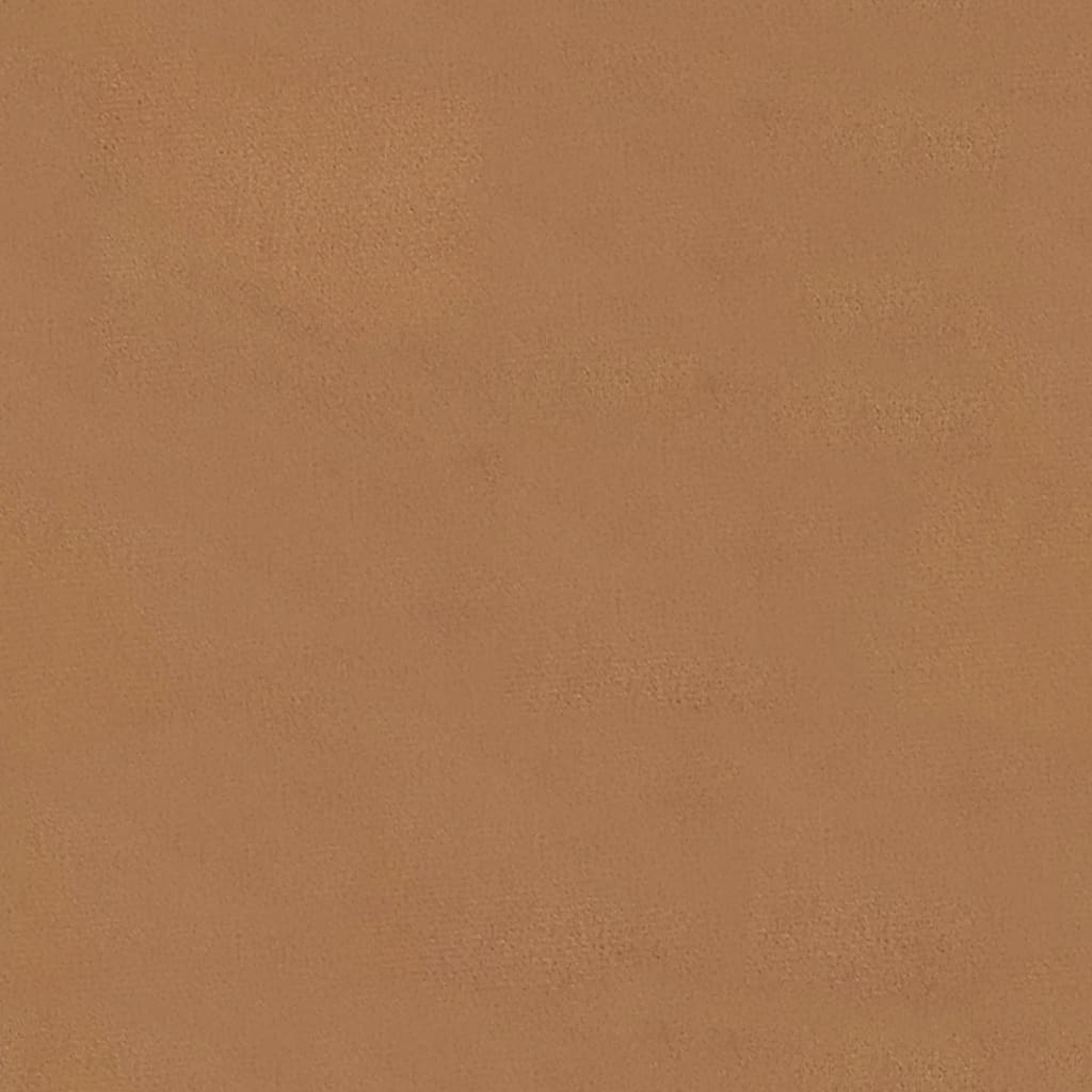 Υποπόδιο Taupe 60x60x36 εκ. από Ύφασμα Μικροϊνών