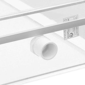 Σιντριβάνι Πισίνας με RGB LED & Σετ Βυσμάτων 51 εκ. Ακρυλικό