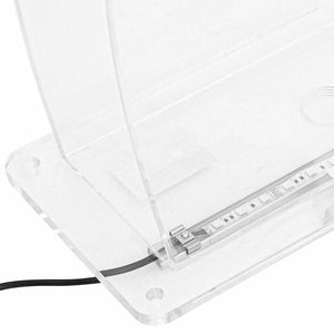 Σιντριβάνι Πισίνας με RGB LED & Σετ Βυσμάτων 50 εκ. Ακρυλικό