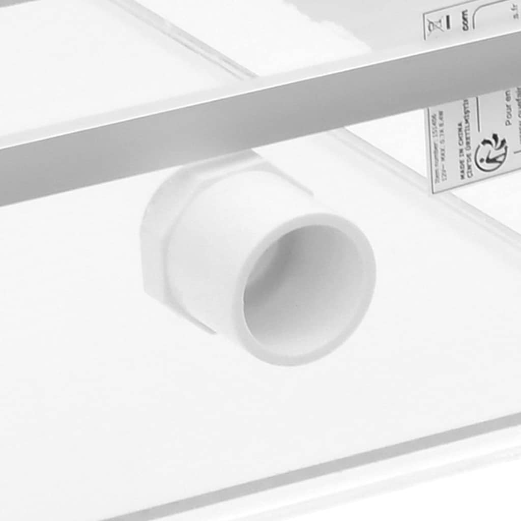 Σιντριβάνι Πισίνας με RGB LED & Σετ Βυσμάτων 50 εκ. Ακρυλικό