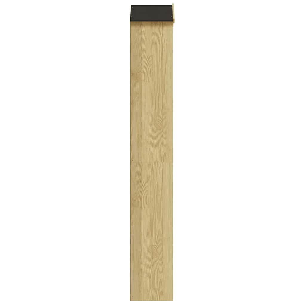 Αποθήκη Εργαλείων Κήπου 40x33x222 εκ. Εμποτισμένο Ξύλο Πεύκου