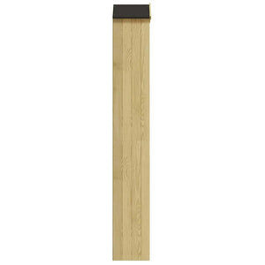 Αποθήκη Εργαλείων Κήπου 40x33x222 εκ. Εμποτισμένο Ξύλο Πεύκου