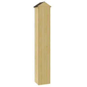 Αποθήκη Εργαλείων Κήπου 40x33x222 εκ. Εμποτισμένο Ξύλο Πεύκου