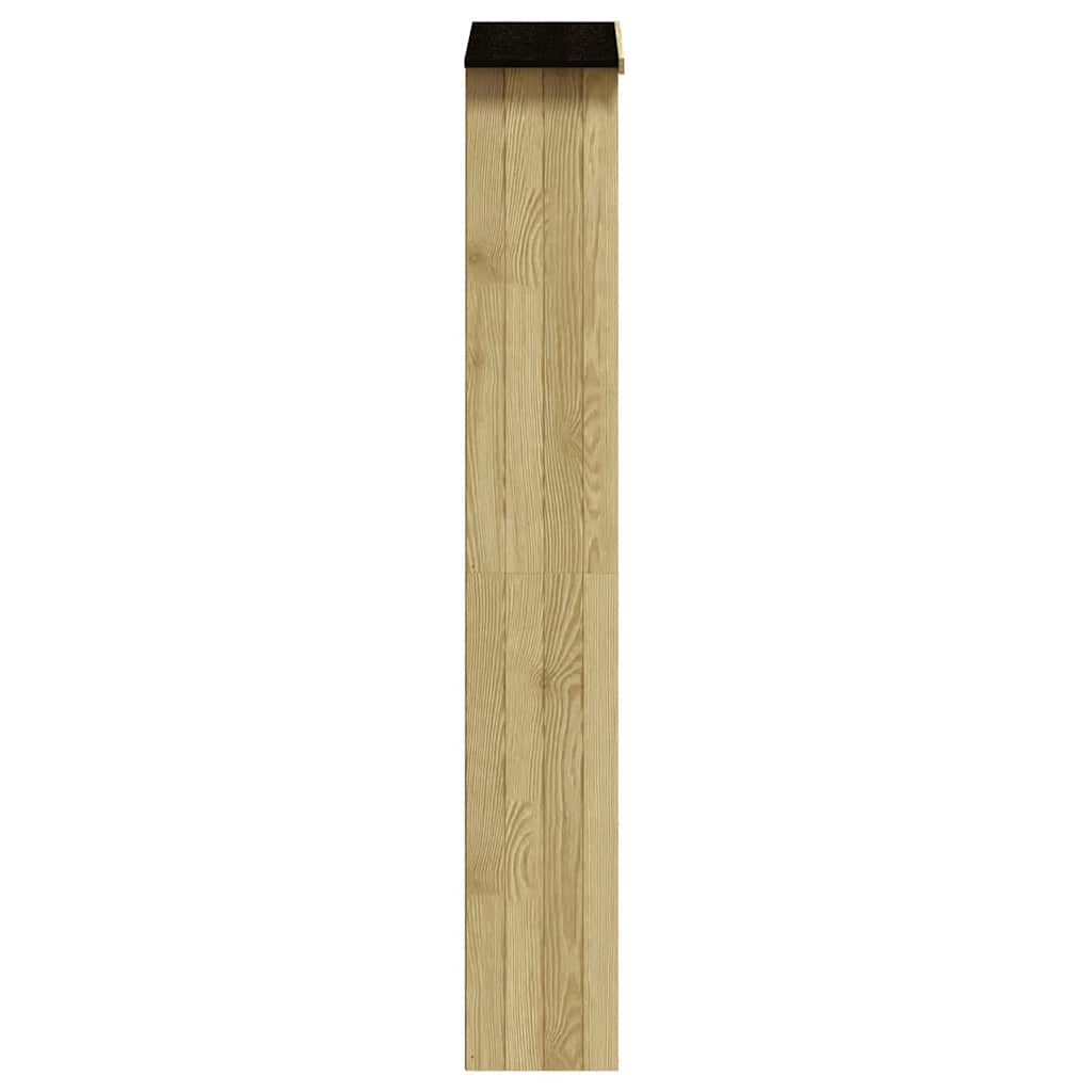 Αποθήκη Εργαλείων Κήπου 87x33x222 εκ. Εμποτισμένο Ξύλο Πεύκου
