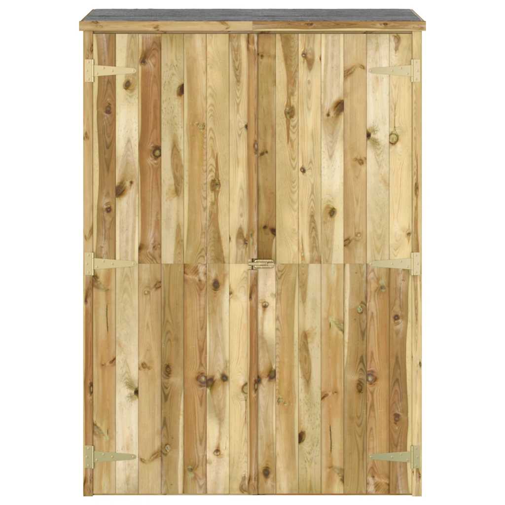 Αποθήκη Εργαλείων Κήπου 123x45x171 εκ. Εμποτισμένο Μασίφ Πεύκο - Pakobazaar