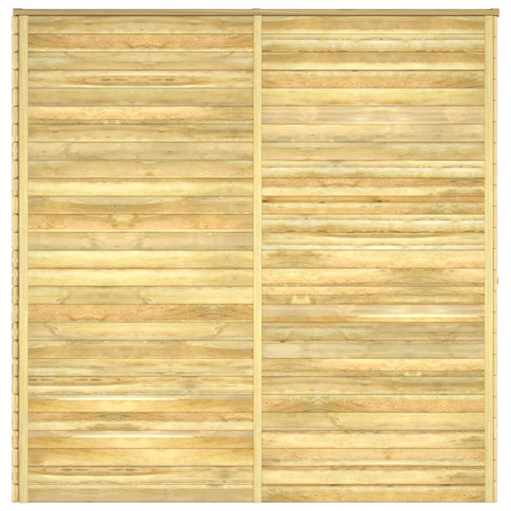 Αποθήκη Κήπου 100x210x218 εκ. από Εμποτισμένο Ξύλο Πεύκου