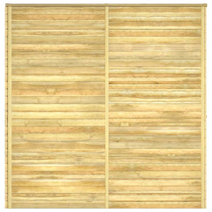 Αποθήκη Κήπου 100x210x218 εκ. από Εμποτισμένο Ξύλο Πεύκου