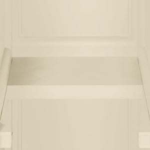 Πλαστικό Ντουλάπι Angora Λευκό 40 x 43 x 164εκ. με Σχέδιο Ξύλου