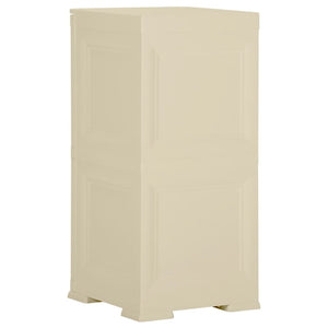 Πλαστικό Ντουλάπι Angora Λευκό 40 x 43 x 85,5εκ με Σχέδιο Ξύλου