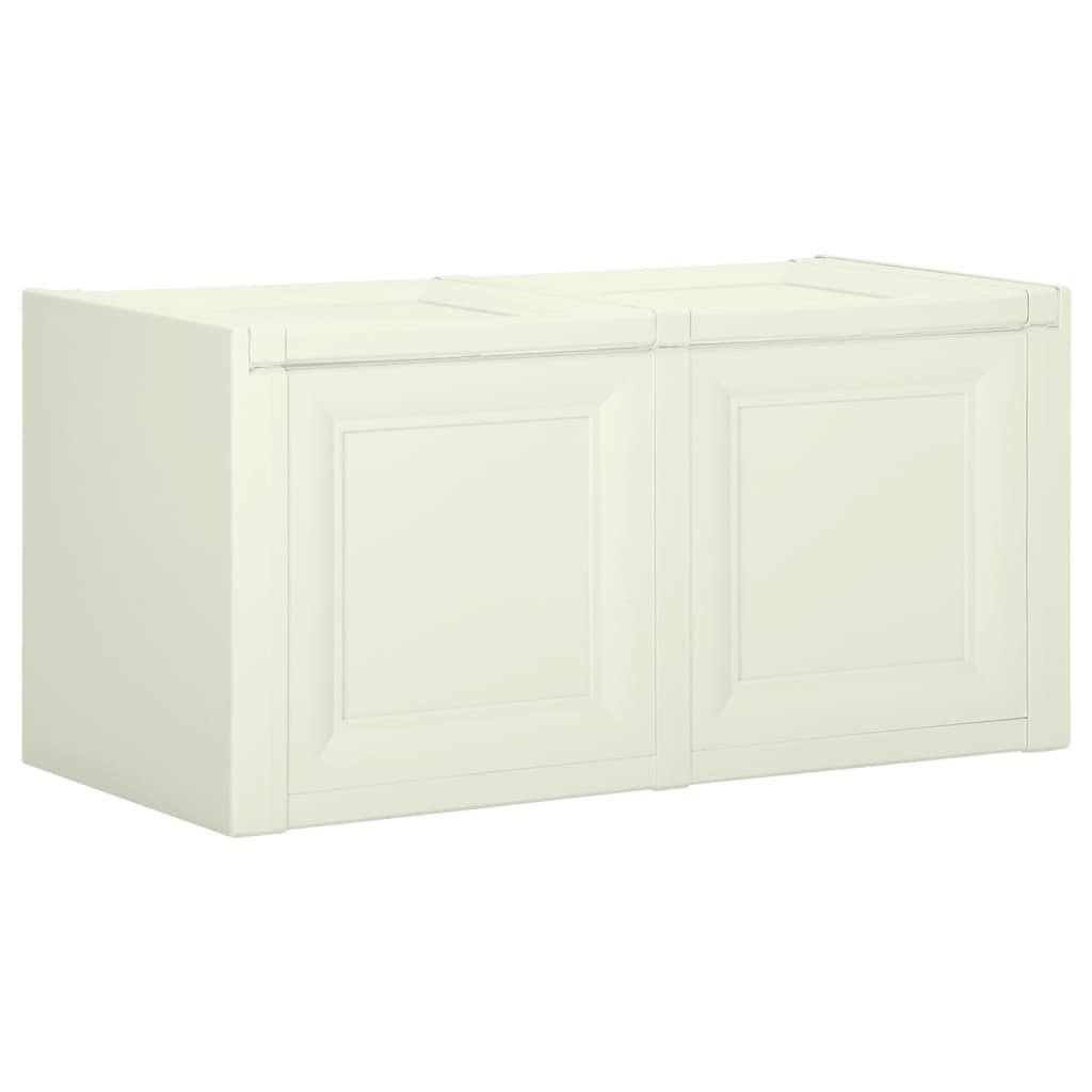 Μπαούλο Αποθήκευσης Ανοιχτό Κρεμ 86x40x42 εκ. 85 Λίτρα