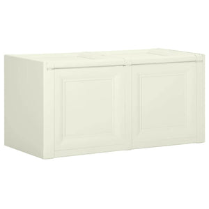 Μπαούλο Αποθήκευσης Ανοιχτό Κρεμ 86x40x42 εκ. 85 Λίτρα