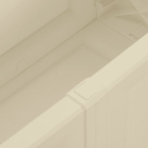 Μπαούλο Αποθήκευσης Angora Λευκό 86 x 40 x 42 εκ. 85 Λίτρα