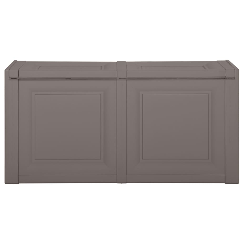 Μπαούλο Αποθήκευσης Γκρι 86 x 40 x 42 εκ. 85 Λίτρα