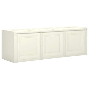 Μπαούλο Αποθήκευσης Ανοιχτό Κρεμ 125 x 40 x 42 εκ. 130 Λίτρα - Pakobazaar