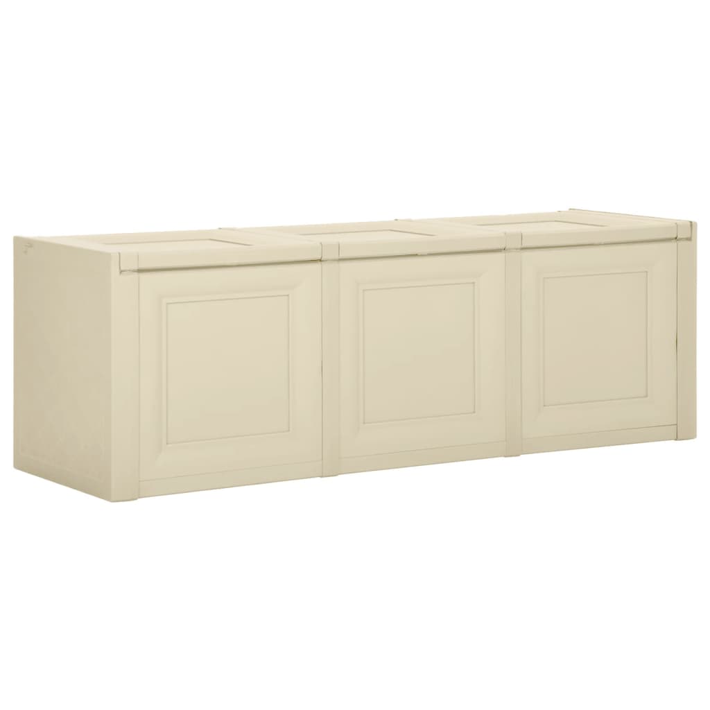 Μπαούλο Αποθήκευσης Angora Λευκό 125 x 40 x 42 εκ. 130 Λίτρα